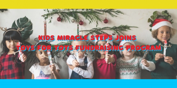 Kids Miracle Steps joins Toys for Tots in Miramar, Florida