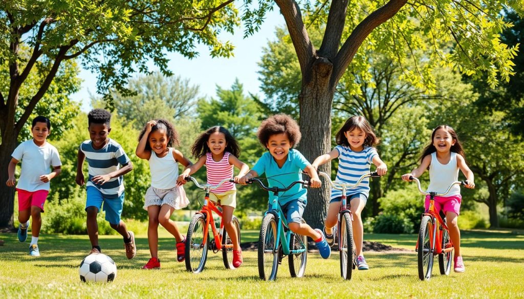 Benefits of physical activity for children's health and well-being