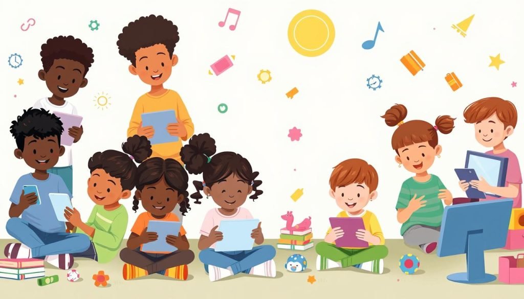 Screen time guidelines for children